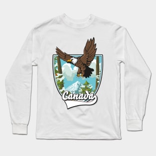 Canada By Air Long Sleeve T-Shirt